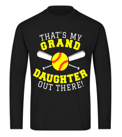 Softball Grandparent T-Shirt - That's My Granddaughter