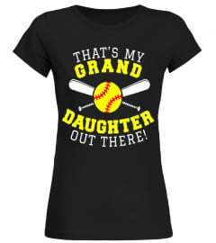 Softball Grandparent T-Shirt - That's My Granddaughter