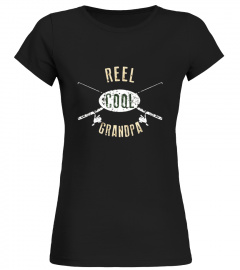 Mens Reel Cool Grandpa Shirt, Cute Fishing Father's Day Gift - Limited Edition