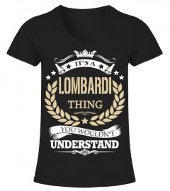 LOMBARDI - It's a LOMBARDI Thing
