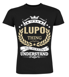 LUPO - It's a LUPO Thing