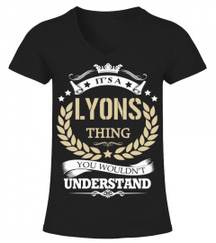 LYONS - It's a LYONS Thing