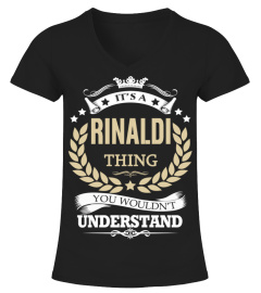 RINALDI - It's a RINALDI Thing