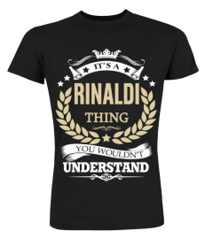 RINALDI - It's a RINALDI Thing