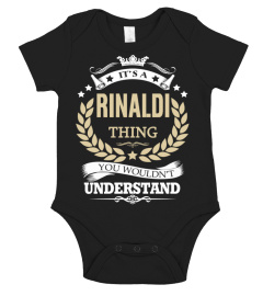 RINALDI - It's a RINALDI Thing