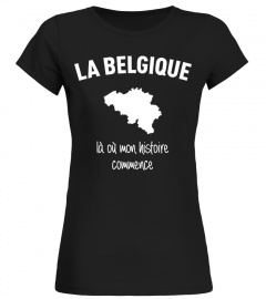 T-shirt Belgique Histoire