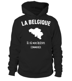 T-shirt Belgique Histoire