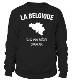 T-shirt Belgique Histoire