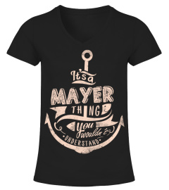 MAYER Name - It's a MAYER Thing