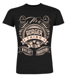 It's a BURGER Thing - Name