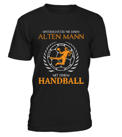 Unterschätze nie einen alten Mann mit einem Handball