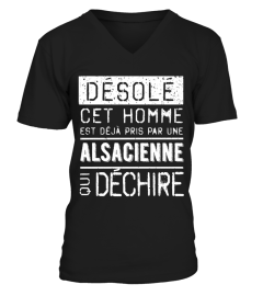 Désolé cet homme est déjà pris par une Alsacienne qui déchire.