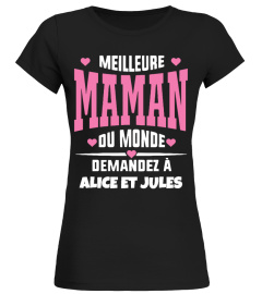 MEILLEURE MAMAN DU MONDE - PERSONNALISÉ