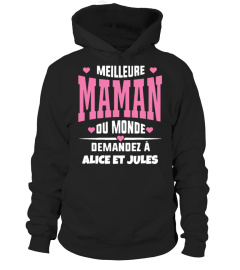 MEILLEURE MAMAN DU MONDE - PERSONNALISÉ