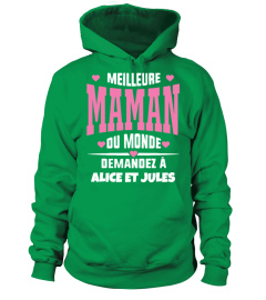 MEILLEURE MAMAN DU MONDE - PERSONNALISÉ