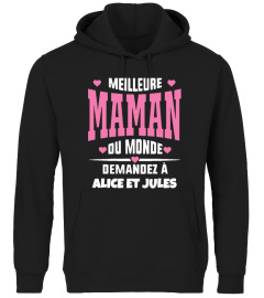 MEILLEURE MAMAN DU MONDE - PERSONNALISÉ