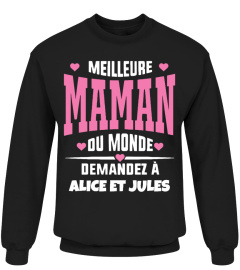 MEILLEURE MAMAN DU MONDE - PERSONNALISÉ