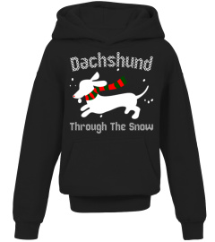 Dachshund Through The Snow Ugly Christmas Sweater