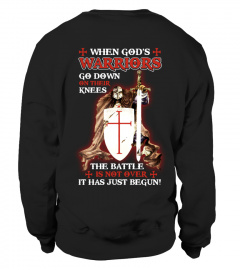 Knight Templar When God's Warriors Go Down On Their Knees Shirt & Hoodie