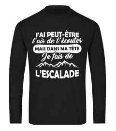 Je fais de l'Escalade