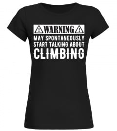 CLIMBING WARNING