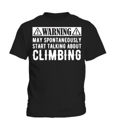 CLIMBING WARNING