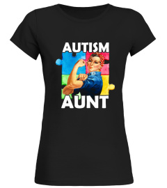 Autism Aunt Awareness Strong T-Shirt