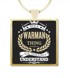 WARMAN - It's a WARMAN Thing