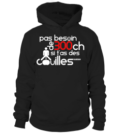 Pas besoin de 300ch si t'as des c******* !