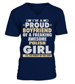 BOYFRIEND OF POLISH GIRL T SHIRTS