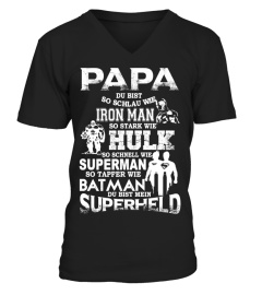 Papa Iron Man Superman Batman SUPERHELD
