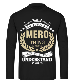 MERO - It's a MERO Thing