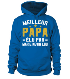 MEILLEUR PAPA ÉLU PAR T-SHIRT PERSONNALISÉ