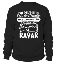 Je fais du kayak