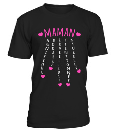 MAMAN Magnifique Adorable Merveilleuse Attentionnée Naturelle | Cadeau T-Collector®