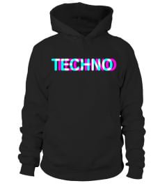 Techno 3D discotheque music T-Shirt