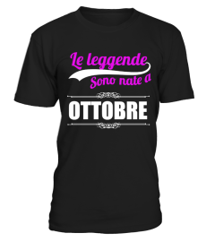 Le leggende sono nate a OTTOBRE