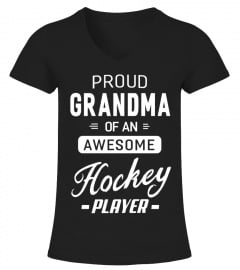 Proud Grandma Of An Awesome Hockey Player T-shirt