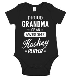 Proud Grandma Of An Awesome Hockey Player T-shirt