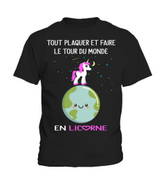 TEE SHIRT FAIRE LE TOUR DU MONDE