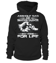 Asshole Dad And Smartass Daughter Shirts