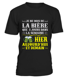 3 jours de bière par semaine