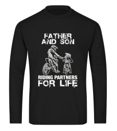 Father And Son Riding Partners T-Shirts