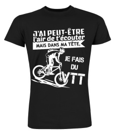 Dans ma tête, je fais du VTT