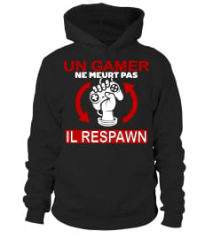 ✪ Un gamer respawn t-shirt humour geek ✪