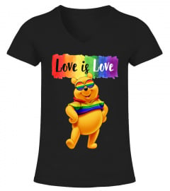 LGBT Love Is Love Pooh