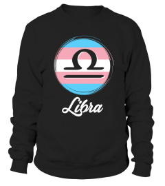 LIBRA TRANSGENDER T-SHIRT TRANS PRIDE PA