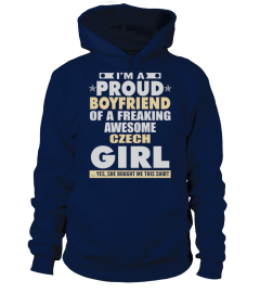 BOYFRIEND OF CZECH GIRL T SHIRTS