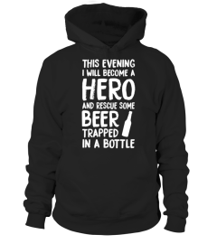 BEER HERO RESCUE T SHIRT