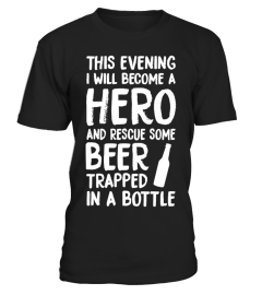 BEER HERO RESCUE T SHIRT